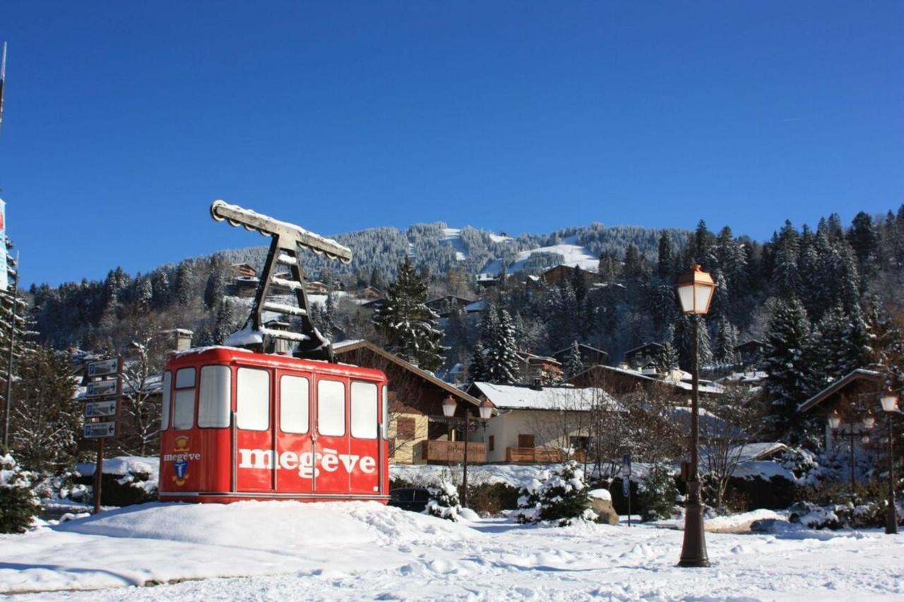Les Comtes De Savoie - Appartement Renove Proche Du Centre De Megeve Avec Vue Sur Le Mont D'Arbois מראה חיצוני תמונה